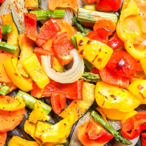 Verduras de temporada al horno fáciles y saludables