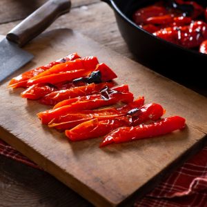 PIMIENTO ASADO TIRAS (350gr/bandeja)