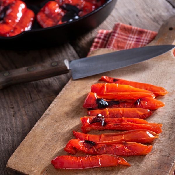 PIMIENTO ASADO TIRAS (350gr/bandeja) - Imagen 2