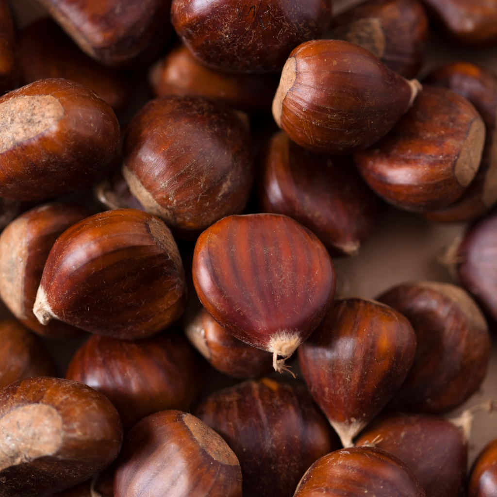 Castañas extras seleccionadas, listas para cocinar, asar o comer así - disfrutaonline