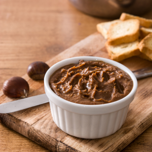 Crema de castañas natural lista para untar. Disfrutaonline