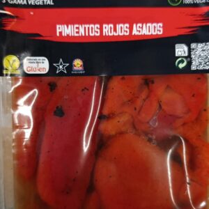 Bandeja de pimientos asados enteros 500 g, listos para disfrutar